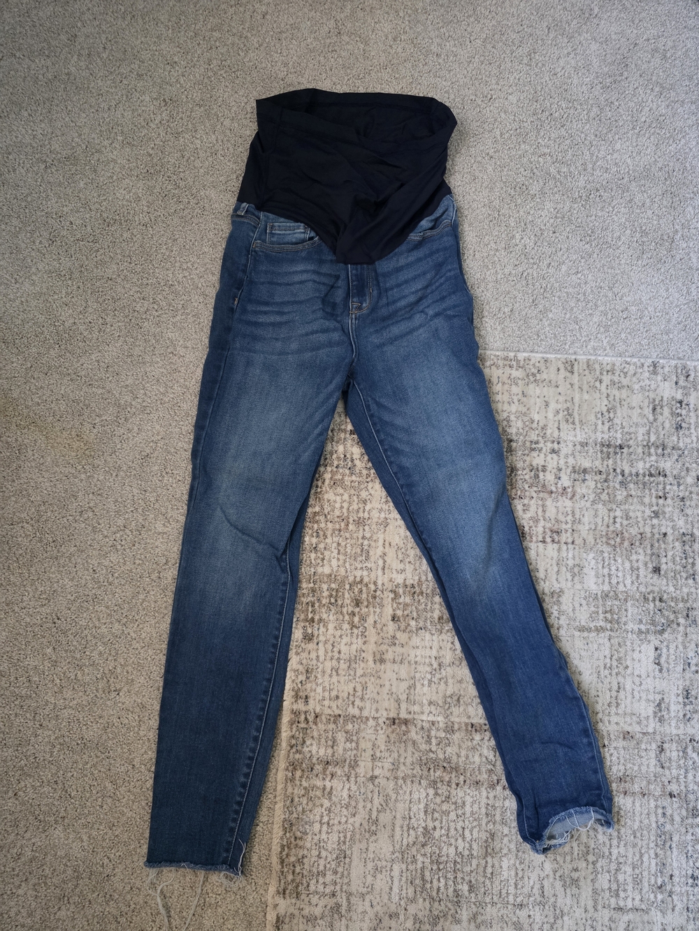 Pink Blush Maternity Jeans